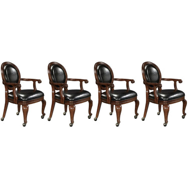 Set of Four (4) or Six (6) Niagara Club Chairs by Howard Miller